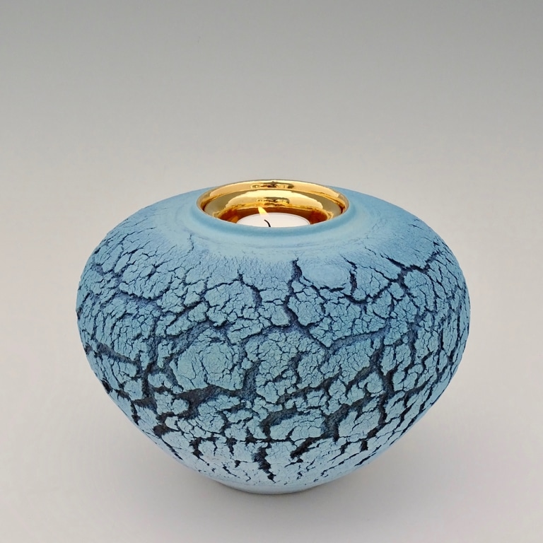 In memoriam- urn met kaars I