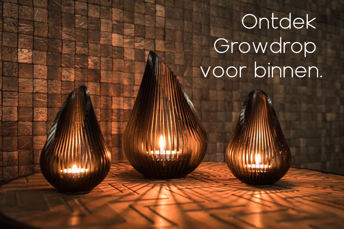 Glowbus Growdrop kaarsenhouder