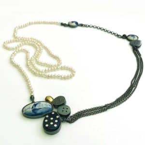 Collier Delfts Blauw Goedevaart - Sieders & Van Doorn