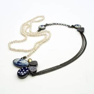 Collier Delfts Blauw Goedevaart- Sieders & Van Doorn