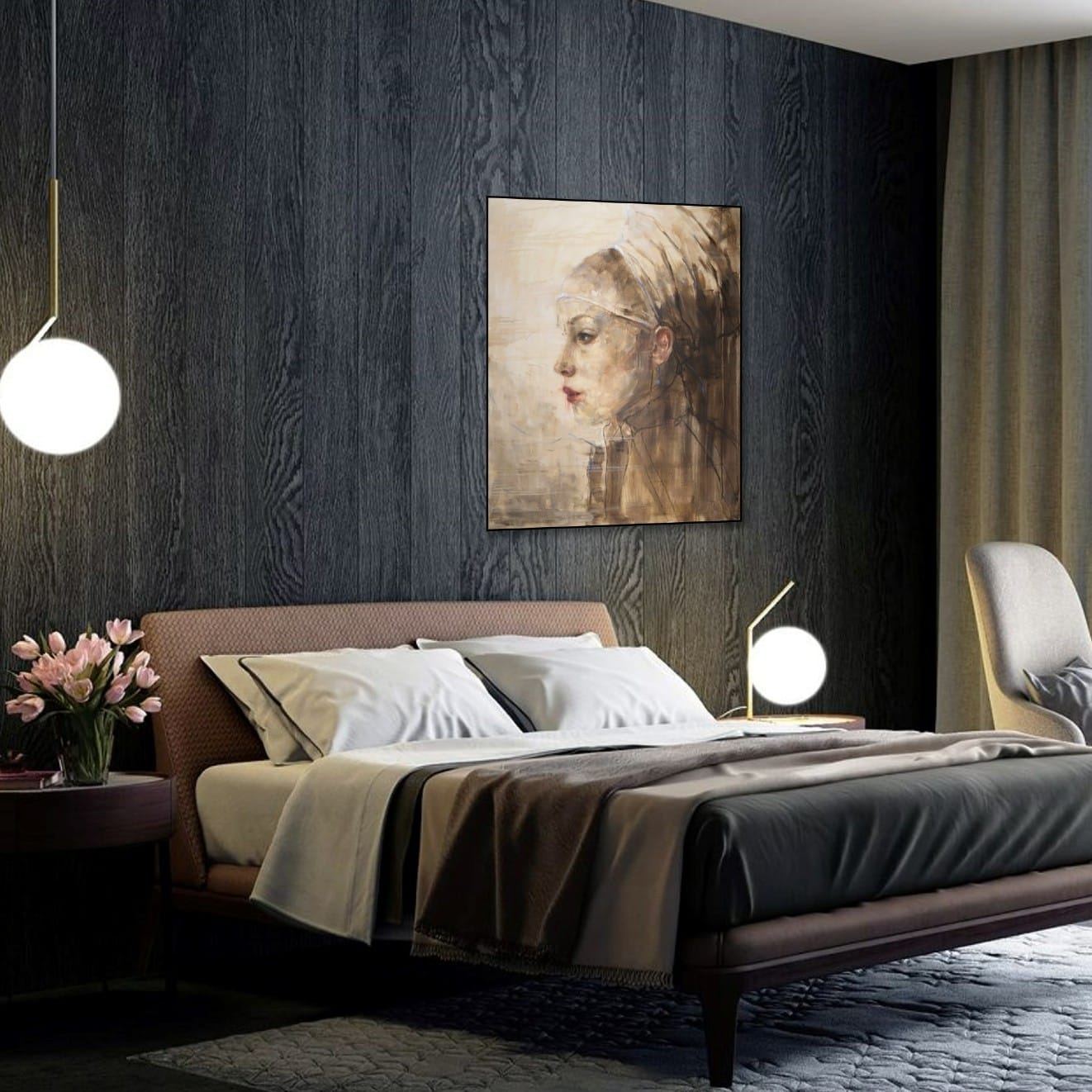 Japandi slaapkamer - Mieke Robben