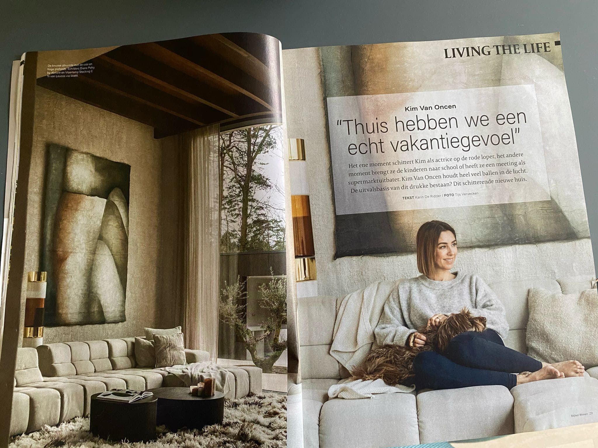 wanddoek Diane Petry