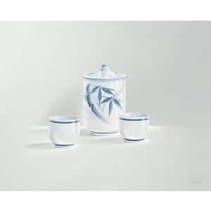 Dekselpot met kommetjes - Yt Osinga