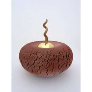 Steenrode pompoenpot - Jolanda Verdegaal