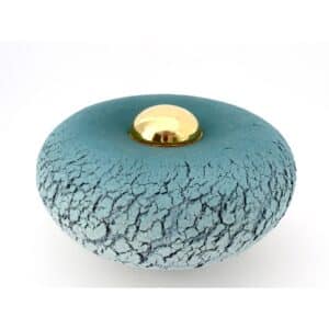 Turquoise Pompoenpot - Jolanda Verdegaal